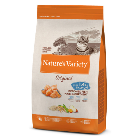 Nature's Variety Original Sterilised losos - výhodné balení: 2 x 7 kg Nature’s Variety