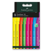 Zvýrazňovač Faber-Castell Textliner 38 sada 8 ks Faber-Castell