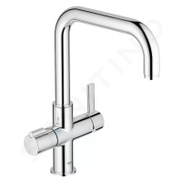 Grohe 30097000 - Páková dřezová baterie Duo, chrom