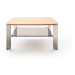 Konferenční stolek Harla - 50x41x50 (dub, hnědá, masiv)