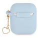Guess GUA2LSCHSB pouzdro na Airpods 2. Generace / 1. Generace blue Silicone Charm Collection