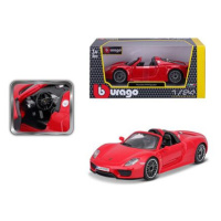 Bburago 1:24 Plus Porsche 918 Spyder Red