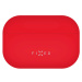 FIXED Silky ultratenké silikonové pouzdro Apple Airpods Pro červené