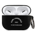 Karl Lagerfeld Rue St Guillaume Silikonové Pouzdro pro Airpods Pro Black