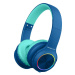 Sluchátka PowerLocus Wireless Headphones for kids PLED (navy&blue)