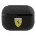 Pouzdro Ferrari AirPods Pro 2 cover black On Track PU Carbon (FESAP2CABK)