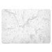 Bílo-šedá koupelnová předložka z křemeliny 50x70 cm Aqua – douceur d'intérieur
