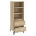 vidaXL Skříň highboard dub sonoma 40 x 36 x 110 cm kompozitní dřevo