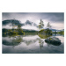 Fotografie Rainy morning at Hintersee (Bavaria), Dirk Wiemer, (40 x 26.7 cm)