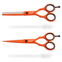 Kiepe Neon Scissor Set - set nůžek na stříhání 5.5" a efilačních nůžek, 5,5" 2480.6 (5