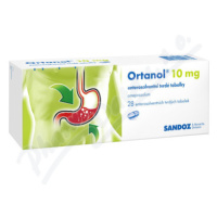 ORTANOL 10MG enterosolventní tvrdé tobolky 28