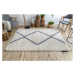 Kusový koberec Berber Maknes B5910 cream and grey 200x290 cm