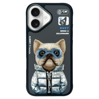 Pouzdro Nimmy Cool&Cute Dog pro iPhone 16, case kryt s pejskem pevná zadní kryt