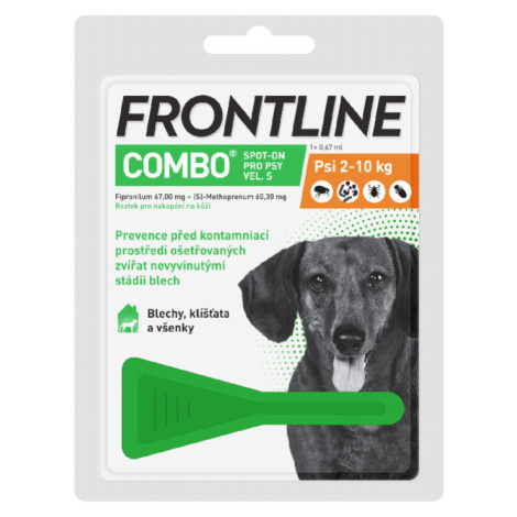 Frontline Combo Spot on Dog S pipeta 0.67 ml