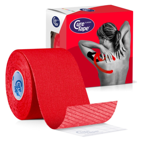 CureTape Classic 5 cm x 5 m kineziologický tejp červený