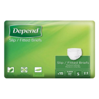 DEPEND Slip super inkontinenční kalhotky S 15 kusů