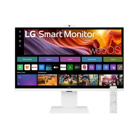 Smart 31,5" monitor LG IPS s rozlišením 4K UHD a systémem webOS 32U850SA-W