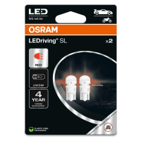 OSRAM LED W5W LEDriving SL Red 12V blistr 2ks 2825DRP-2BL