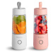 Vitamer Smoothie maker cestovní s USB 350 ml Barva: Růžová