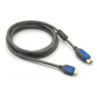G&BL HD4530E06, HDMI, vysokorychlostní kabel, A/C, s ethernetovým kanálem, HEC, 0,6m