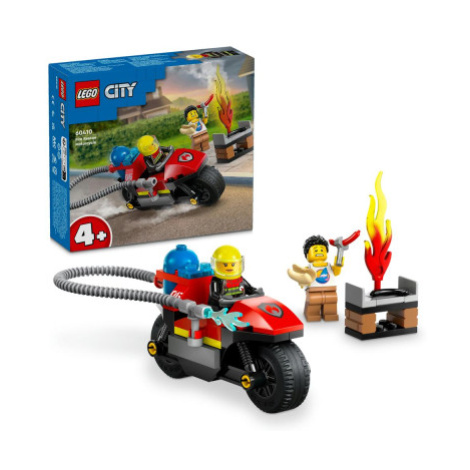 LEGO® City 60410 Hasičská záchranná motorka