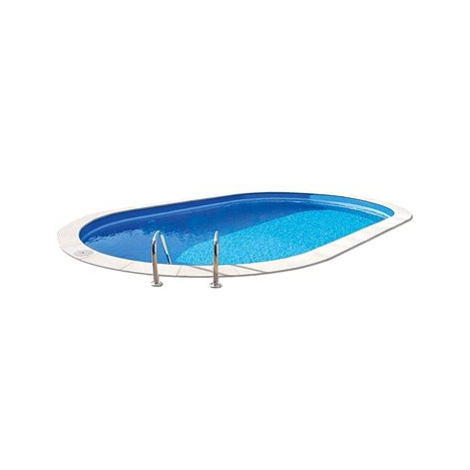 PLANET POOL Bazén zabudovaný exclusiv white / blue 5,25 × 3,2 × 1,5m