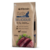 Fitmin Purity Cat Delicious se zvěřinou pro vybíravé kočky 10 kg