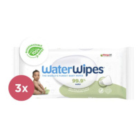 3x WATERWIPES Vlhčené ubrousky bez obsahu plastů Soapberry 60 ks ( 180 ks )