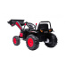 Mamido Dětský elektrický traktor s lopatou červený