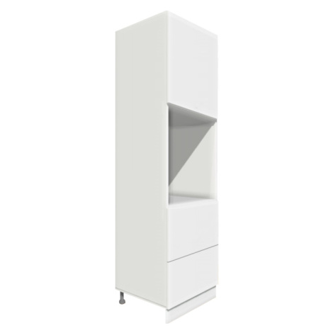 ArtExt Kuchyňská skříňka vysoká pro vestavnou troubu BONN | D14RU 2A 356 Barva korpusu: Bílá