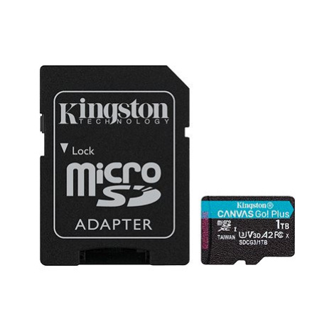 Kingston MicroSDXC 1TB Canvas Go! Plus + SD adaptér