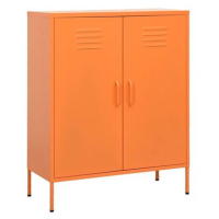 Úložná skříň oranžová 336165