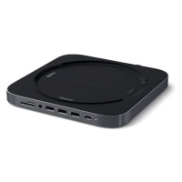 Satechi Aluminium Type-C Stand and Hub for Mac Mini - Space Gray