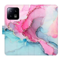 iSaprio flip pouzdro PinkBlue Marble pro Xiaomi 13