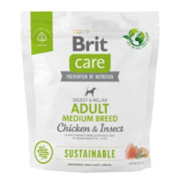 Brit Care Dog Sustainable Adult Medium Breed 1kg