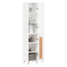 vidaXL Skříň highboard bílá 34,5 x 34 x 180 cm kompozitní dřevo