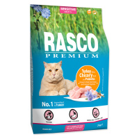 RASCO Premium Cat Kibbles Sensitive, Turkey, Chicory, Root Lactic acid bacteria 2 kg