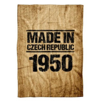 IMPAR Fleecová deka Made In - 1950