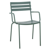 Zelená kovová zahradní židle Monsi – Bloomingville