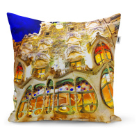 Sablio Polštář Barcelona Gaudi Casa Batllo 1 - 60x60 cm