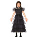 Guirca Dívčí kostým - Wednesday černé šaty Velikost - děti: M