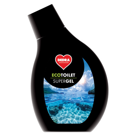 Intenzivní čistič na toalety, bidety a pisoáry ECOTOILET SUPER GEL, 500 ml atlantic ocean/chladi