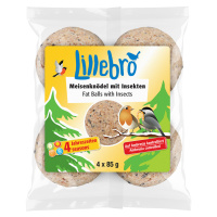 Lillebro lojové koule s hmyzem, 6 x 340 g, 20 + 4 koule zdarma! - 6 x 340 g