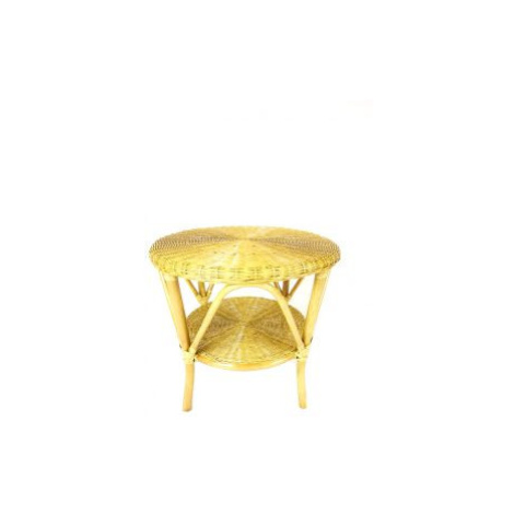 Ratanový obývací stolek - světlý med FOR LIVING