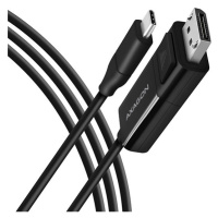 AXAGON RVC-DPC, USB-C -> DisplayPort redukce / kabel 1.8m, 4K/60Hz