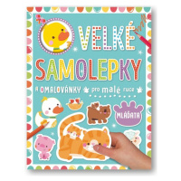 Velké samolepky a omalovánky pro malé ruce - Mláďata