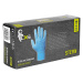 CSX Stern jednorázové nitrilové rukavice nepudrované modré