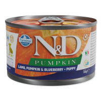 KONZERVA N&D DOG LAMB & PUMPKIN & BLUEBERRY PUPPY 140g