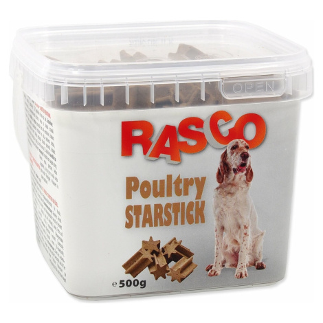 Pochoutka Rasco starStick drůbeží 2,5cm 500g