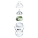 Tommee Tippee Natural Start Samosterilizační skleněná kojenecká lahev s Anti-Colic savičkou Poma